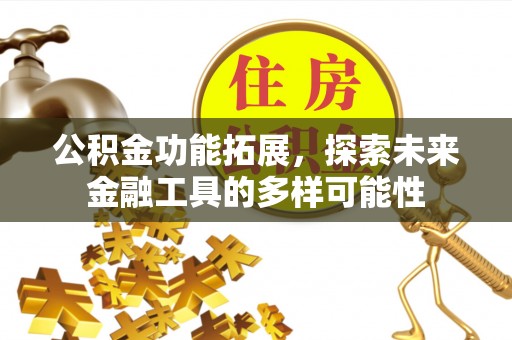 垦利公积金功能拓展，探索未来金融工具的多样可能性