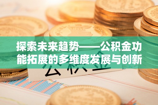 垦利探索未来趋势——公积金功能拓展的多维度发展与创新