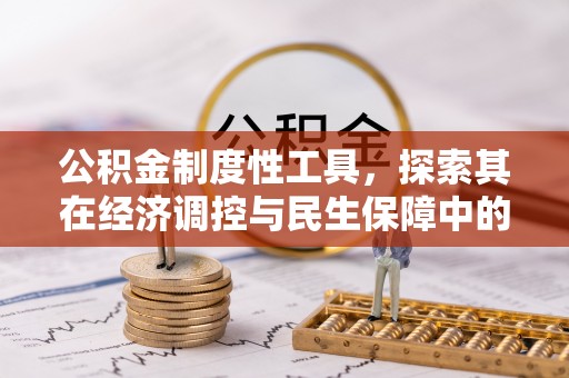 垦利公积金制度性工具，探索其在经济调控与民生保障中的重要作用