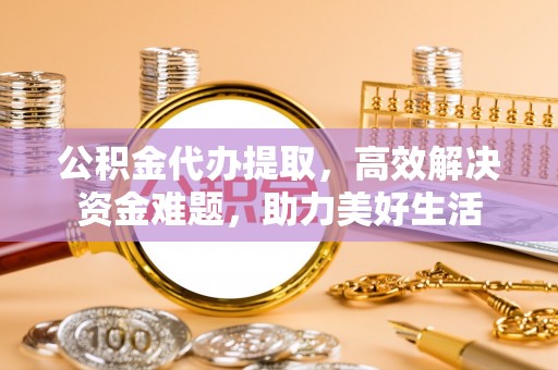 垦利公积金代办提取，高效解决资金难题，助力美好生活
