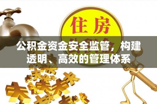 垦利公积金资金安全监管，构建透明、高效的管理体系