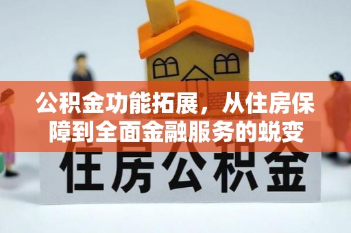 垦利公积金功能拓展，从住房保障到全面金融服务的蜕变