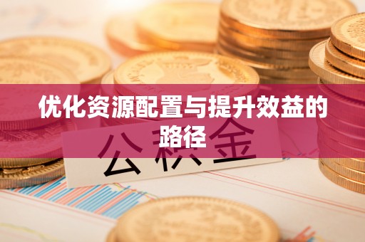 垦利优化资源配置与提升效益的路径