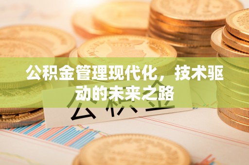 垦利公积金管理现代化，技术驱动的未来之路